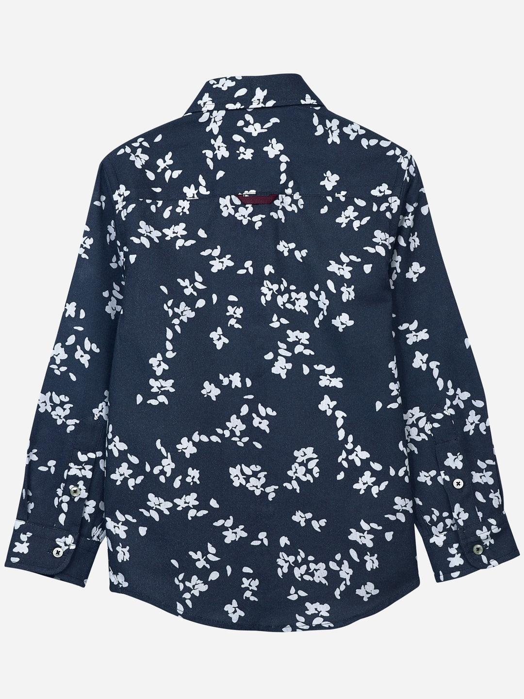Blue & White Floral Printed Casual Shirt Brumano Pakistan