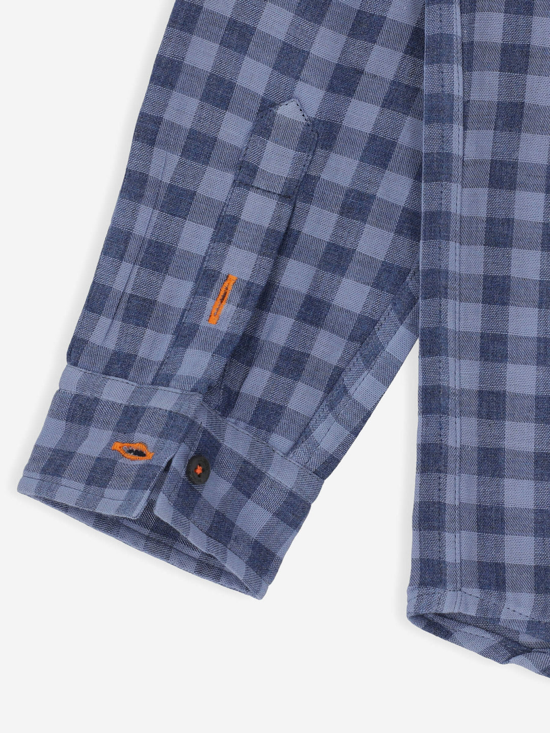 Blue Gingham Casual Shirt Brumano Pakistan