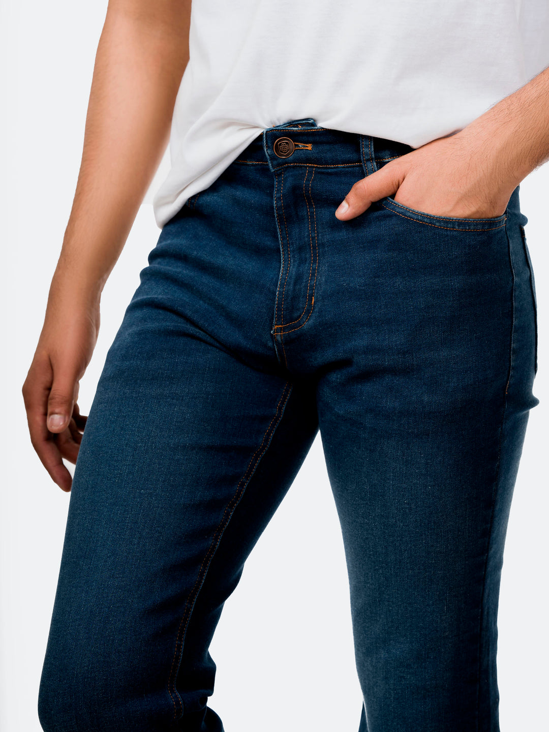 Blue Skinny Fit Jeans Brumano Pakistan