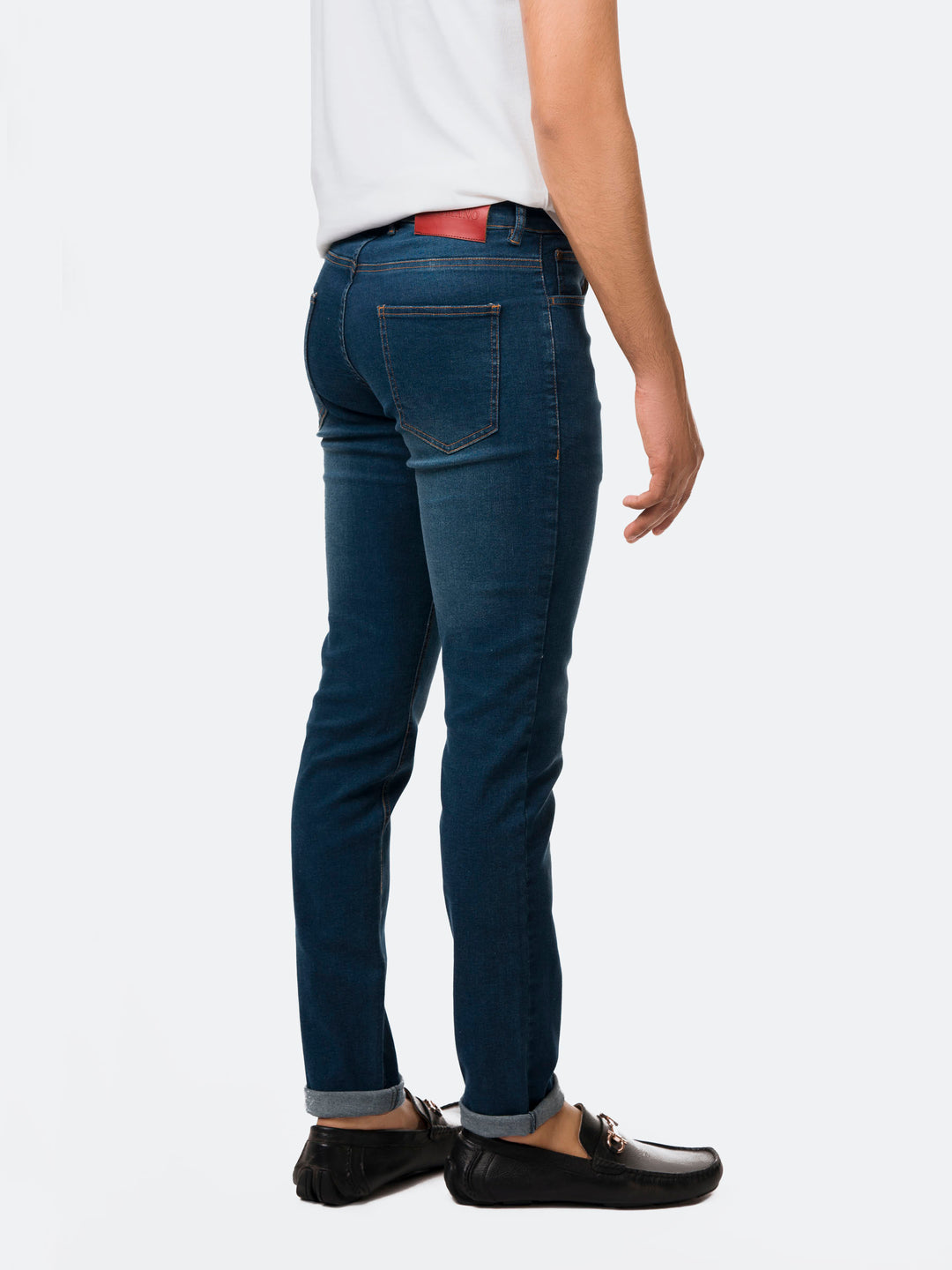 Blue Skinny Fit Jeans Brumano Pakistan