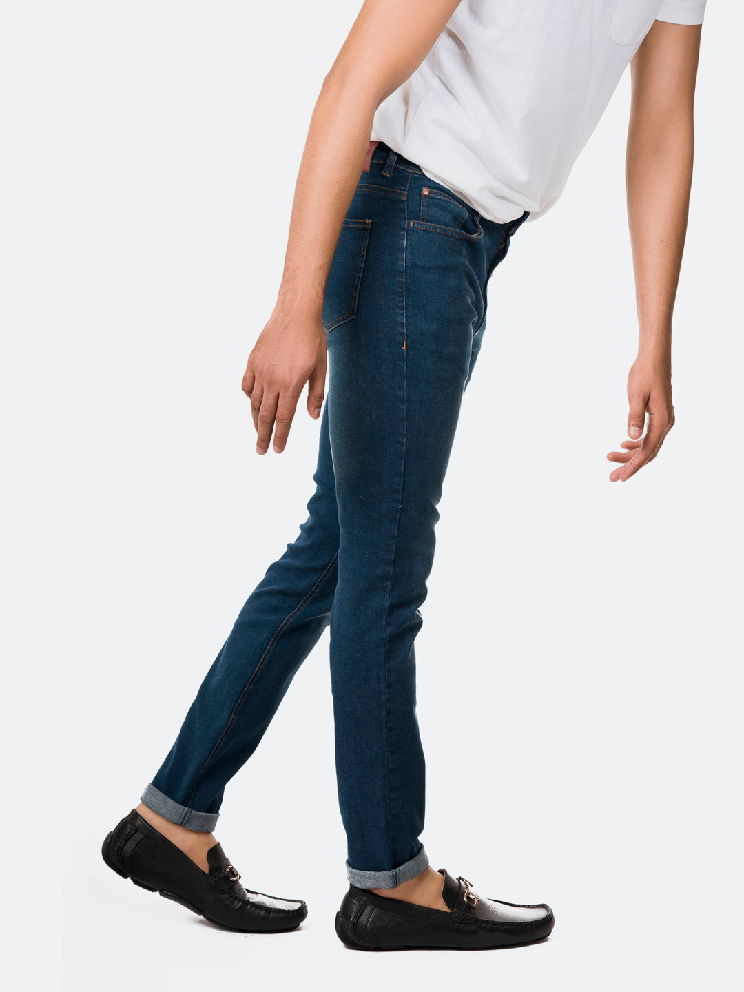 Blue Skinny Fit Jeans Brumano Pakistan