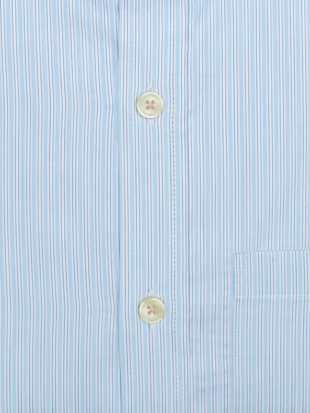 Blue Striped Formal Shirt With Pink Detailing Brumano Pakistan