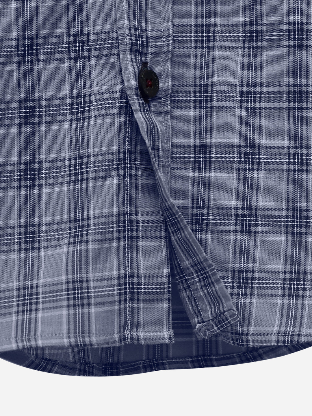 Bluish Grey Checkered Light Weight Casual Shirt Brumano Pakistan