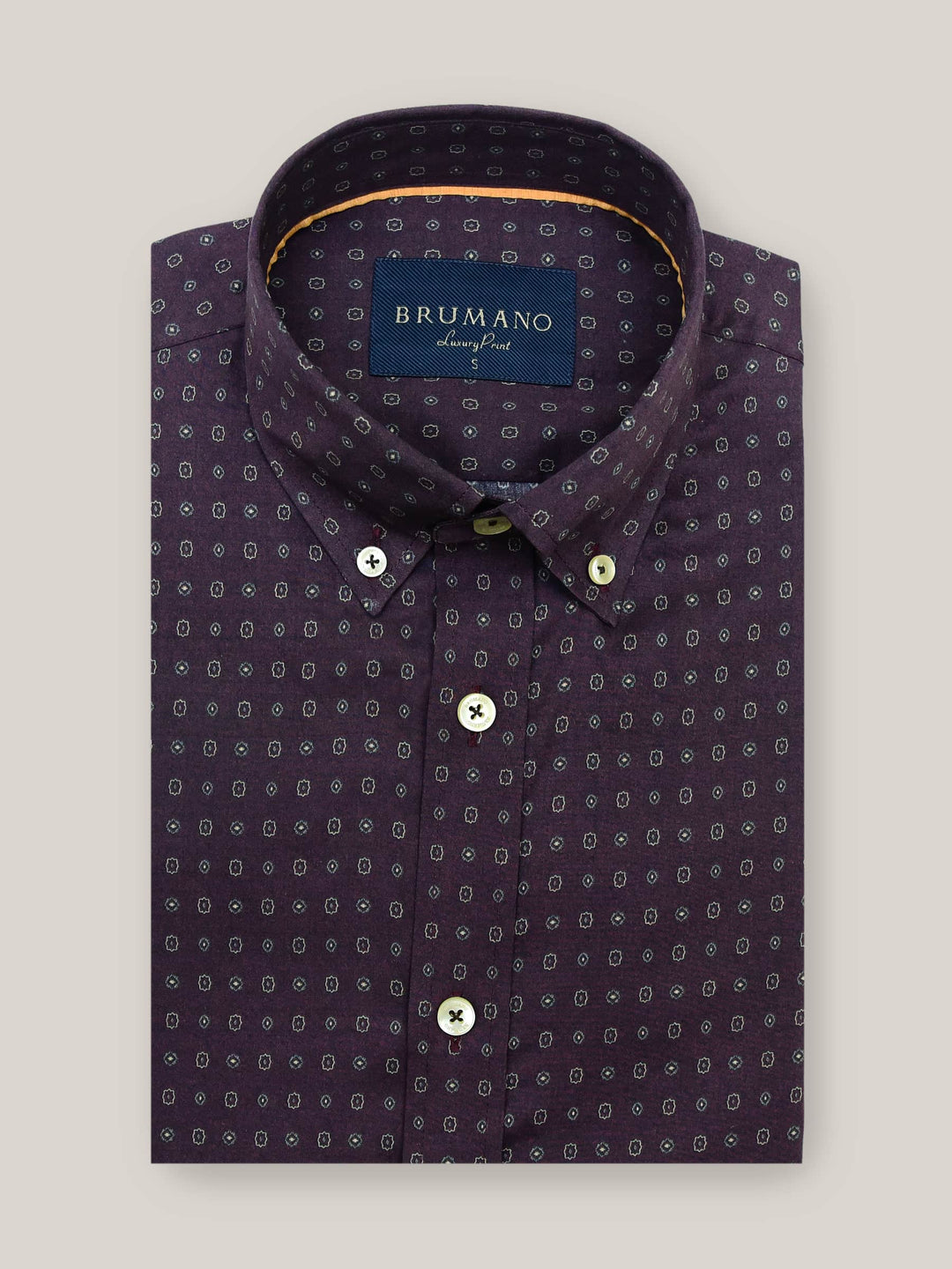 Bordo Printed Shirt Brumano Pakistan