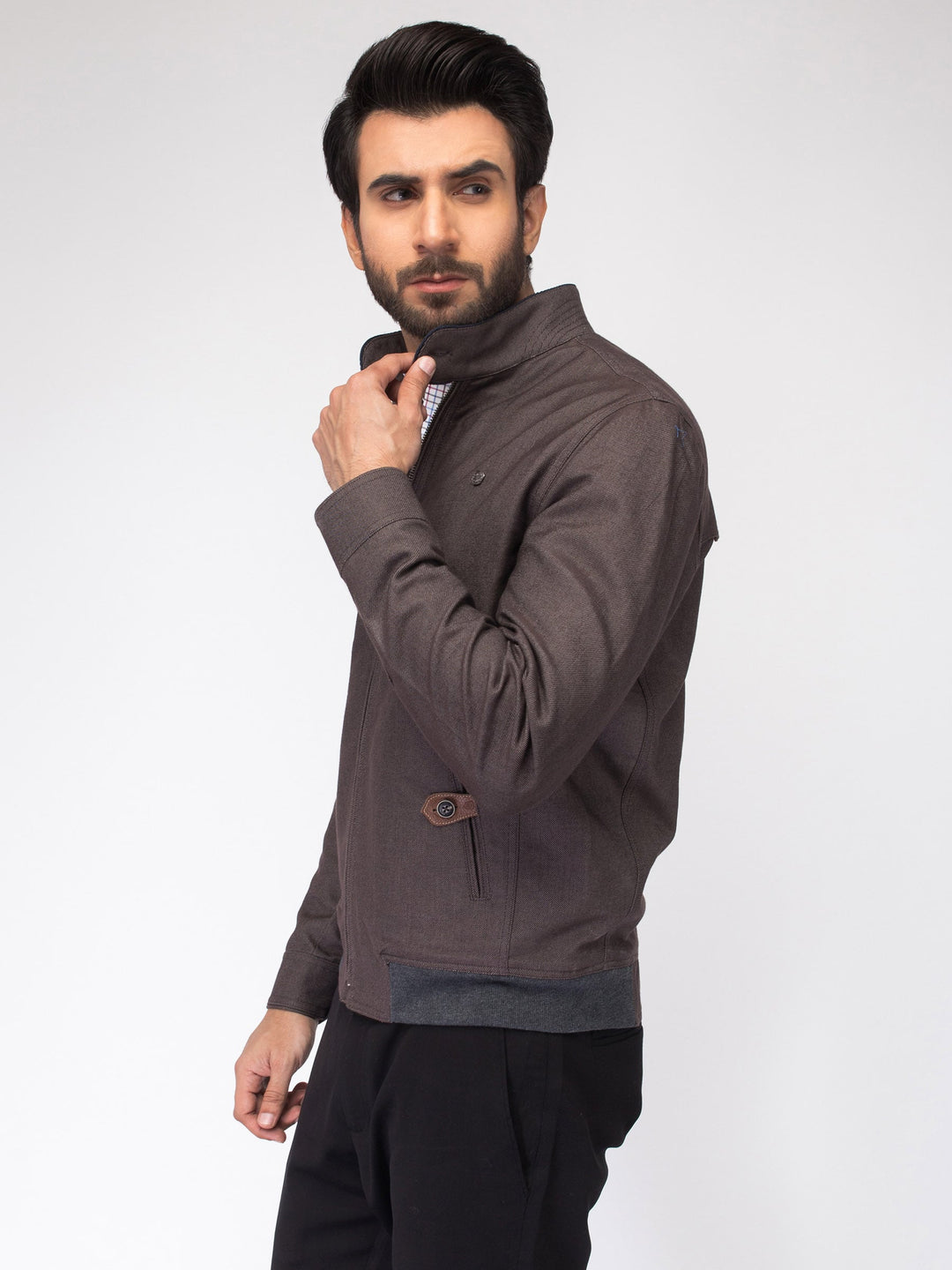 Brown Twill Jacket