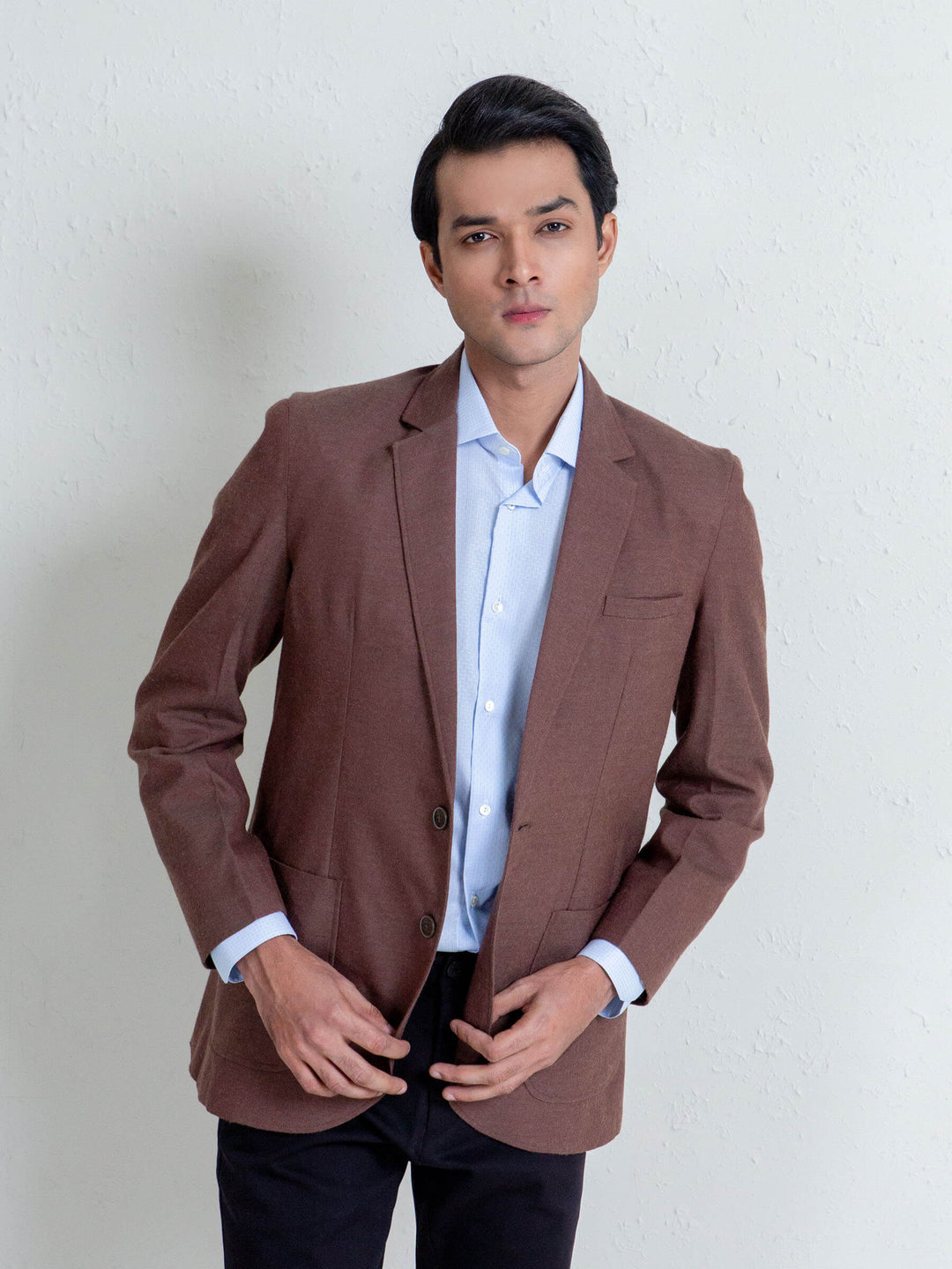 Brown Wool Blazer For Men In Pakistan Brumano
