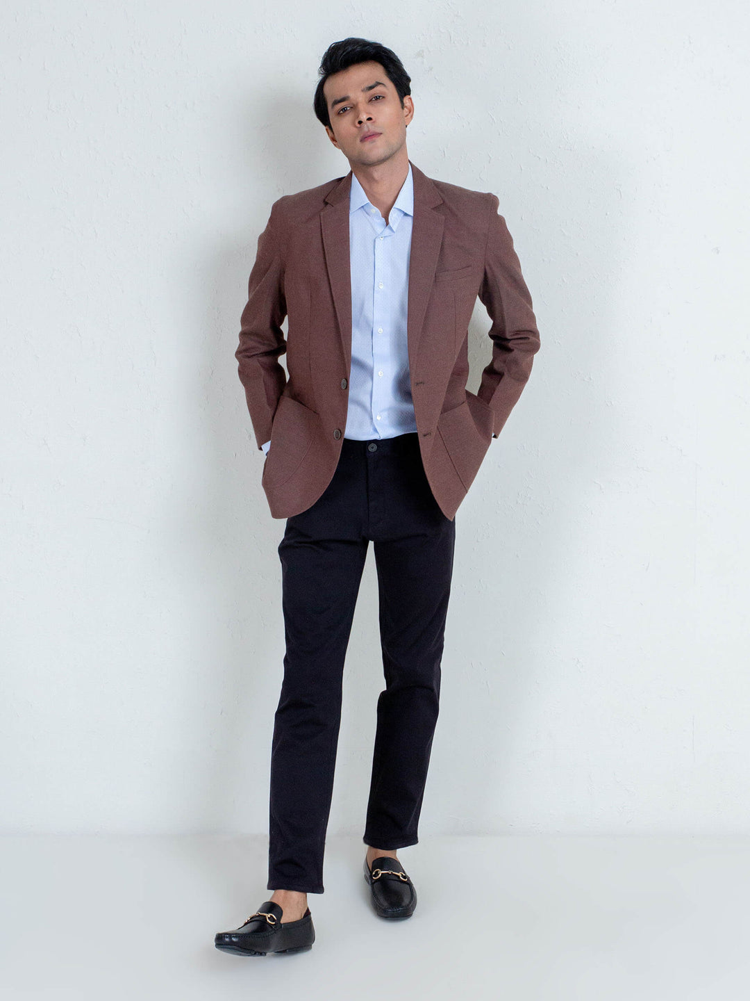 Brown Wool Blazer For Men In Pakistan Brumano