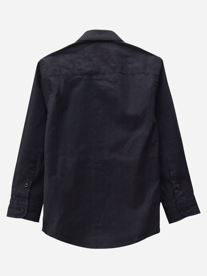 Burgundy Printed Casual Shirt Brumano Pakistan