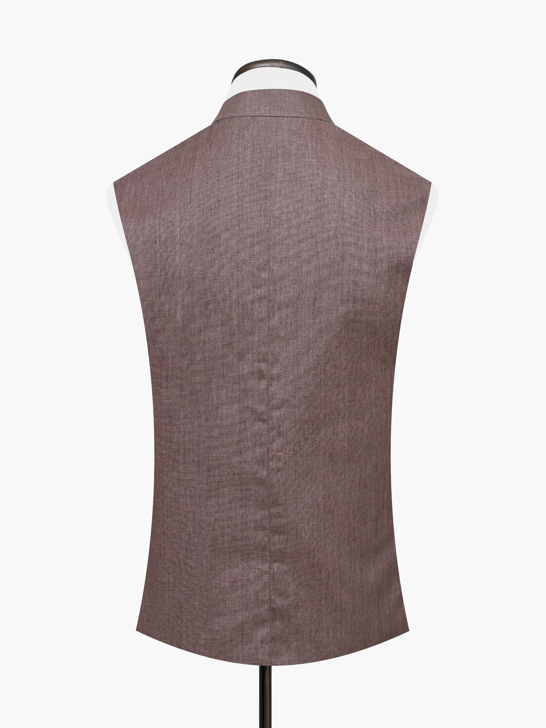Chestnut Brown Linen Waistcoat Brumano Pakistan