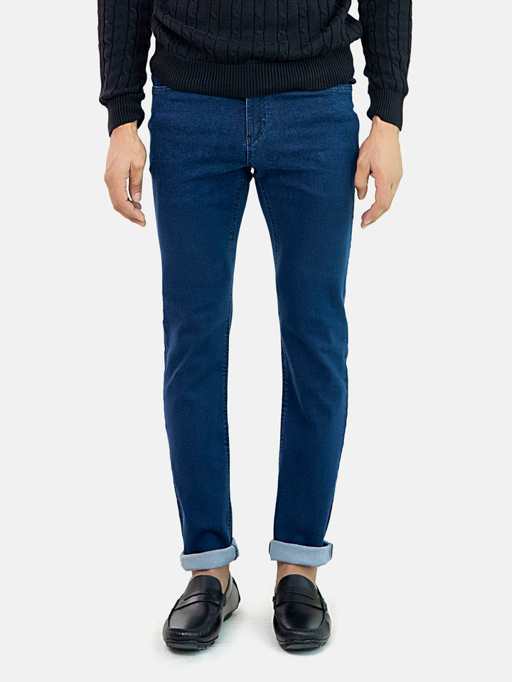 Classic Blue Straight Fit Jeans Brumano Pakistan