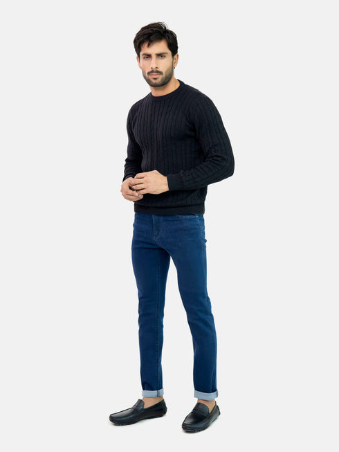 Classic Blue Straight Fit Jeans Brumano Pakistan