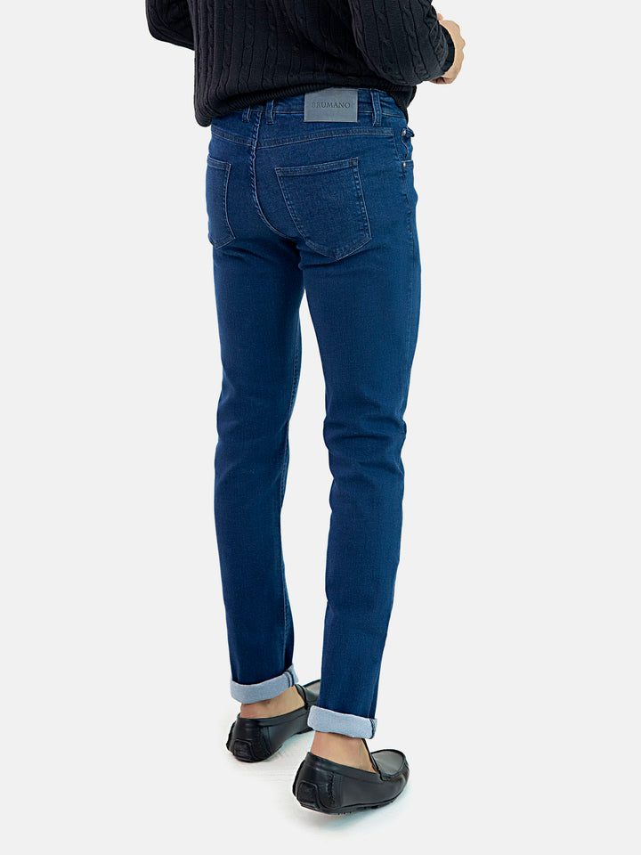 Classic Blue Straight Fit Jeans Brumano Pakistan