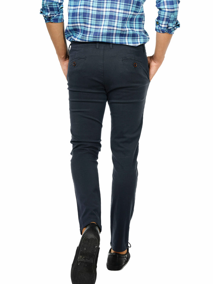 Dark Gery Slim Fit Twill Chino Brumano Pakistan