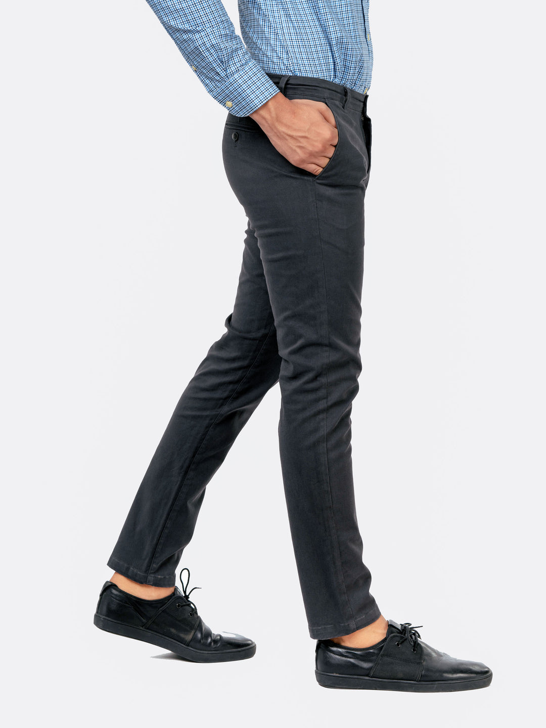 Dark Grey Slim Fit Chino Brumano Pakistan