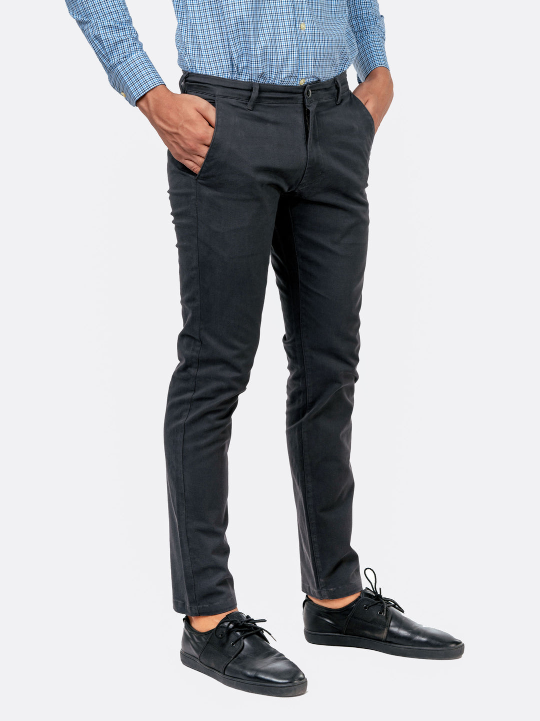 Dark Grey Slim Fit Chino Brumano Pakistan