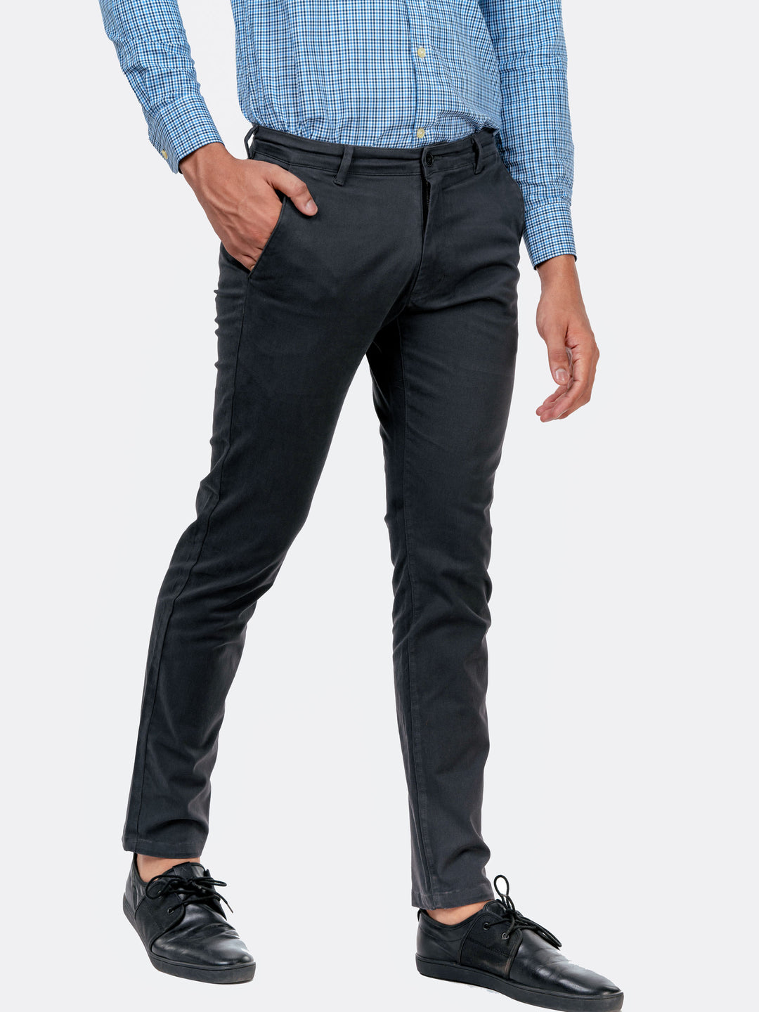 Dark Grey Slim Fit Chino Brumano Pakistan