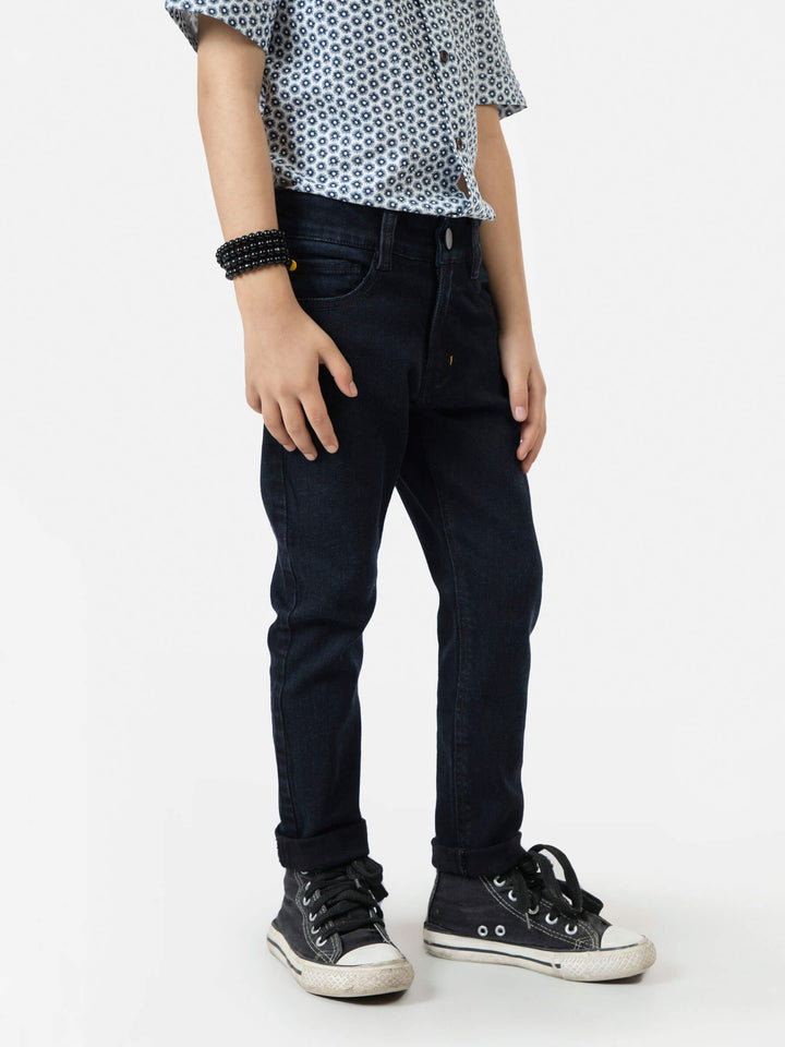 Dark Indigo Slimfit Casual Jeans Brumano Pakistan
