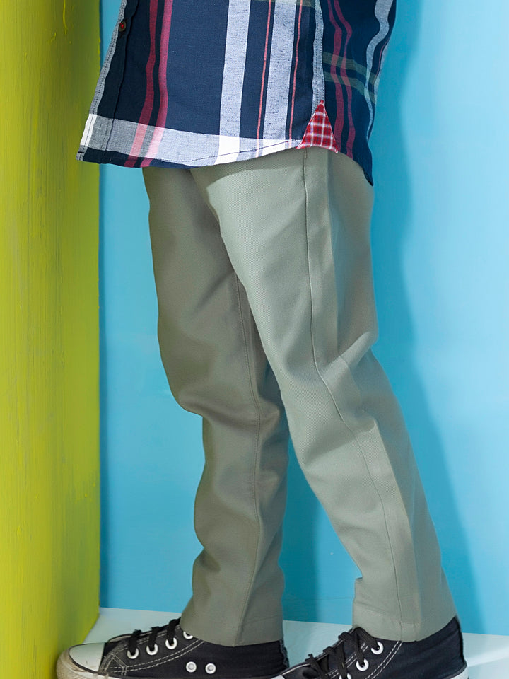 Green Light Weight Casual Trouser Brumano Pakistan