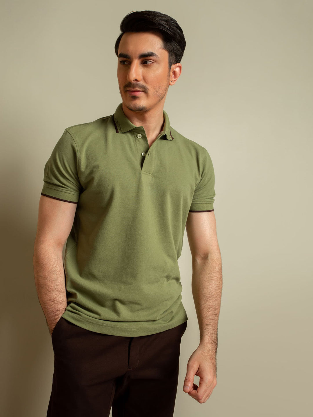 Green Sporty Polo Brumano Pakistan