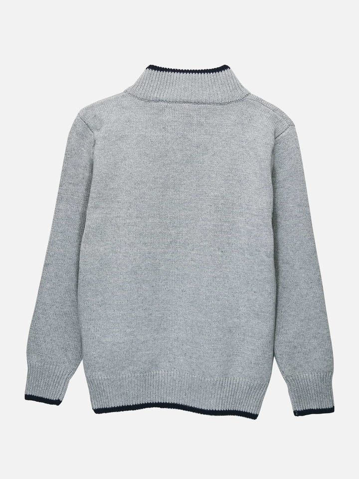 Grey Casual Zipper With Detailing Brumano Pakistan