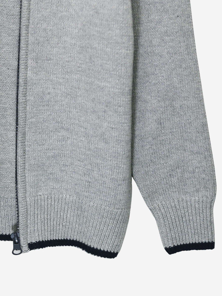 Grey Casual Zipper With Detailing Brumano Pakistan