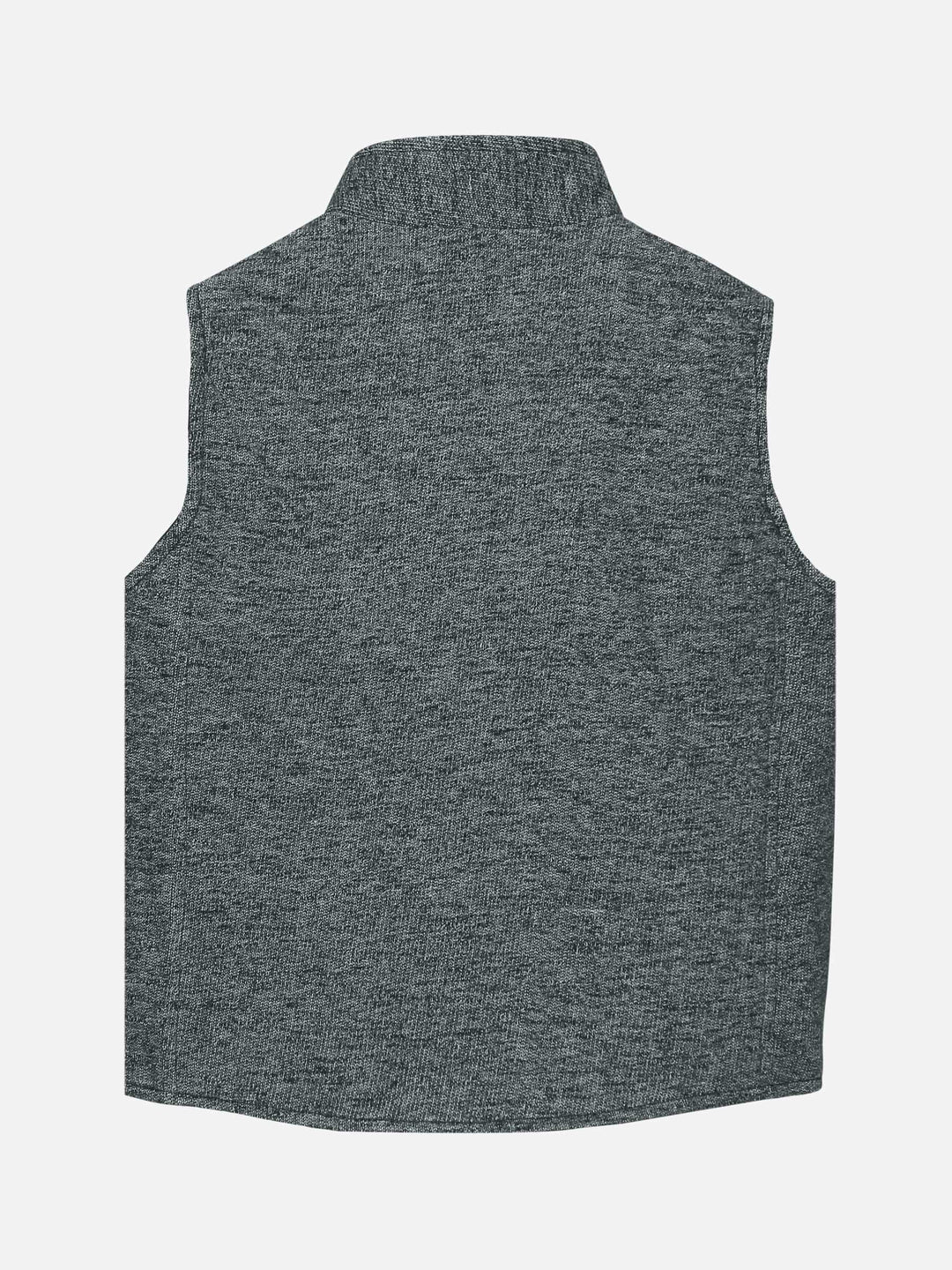 Grey Quilted Casual Sleeveless Vest Brumano Pakistan