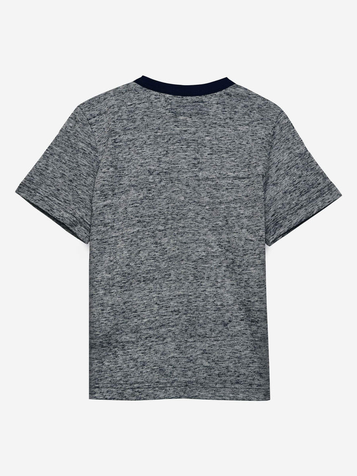 Grey T-Shirt With Contrasting Detailing Brumano Pakistan