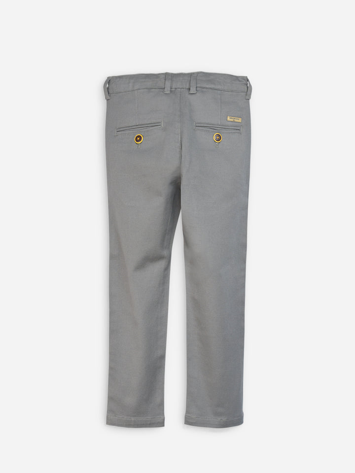 Grey Casual Twill Trouser Brumano Pakistan