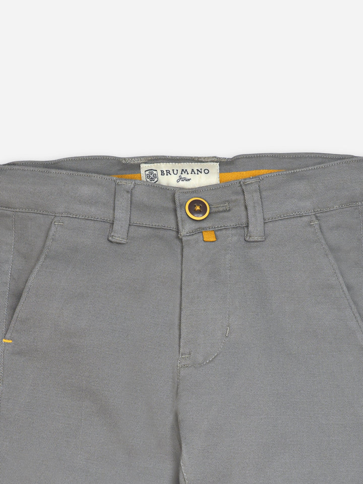 Grey Casual Twill Trouser Brumano Pakistan