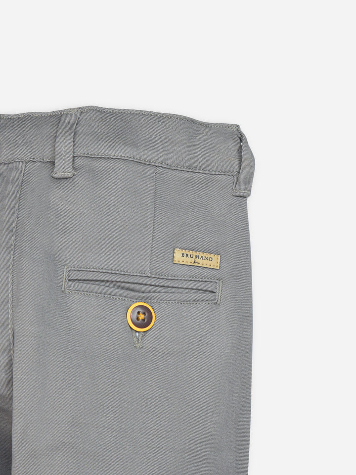 Grey Casual Twill Trouser Brumano Pakistan