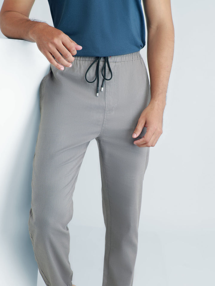 Grey Slimfit Light Weight Pajama Brumano Pakistan