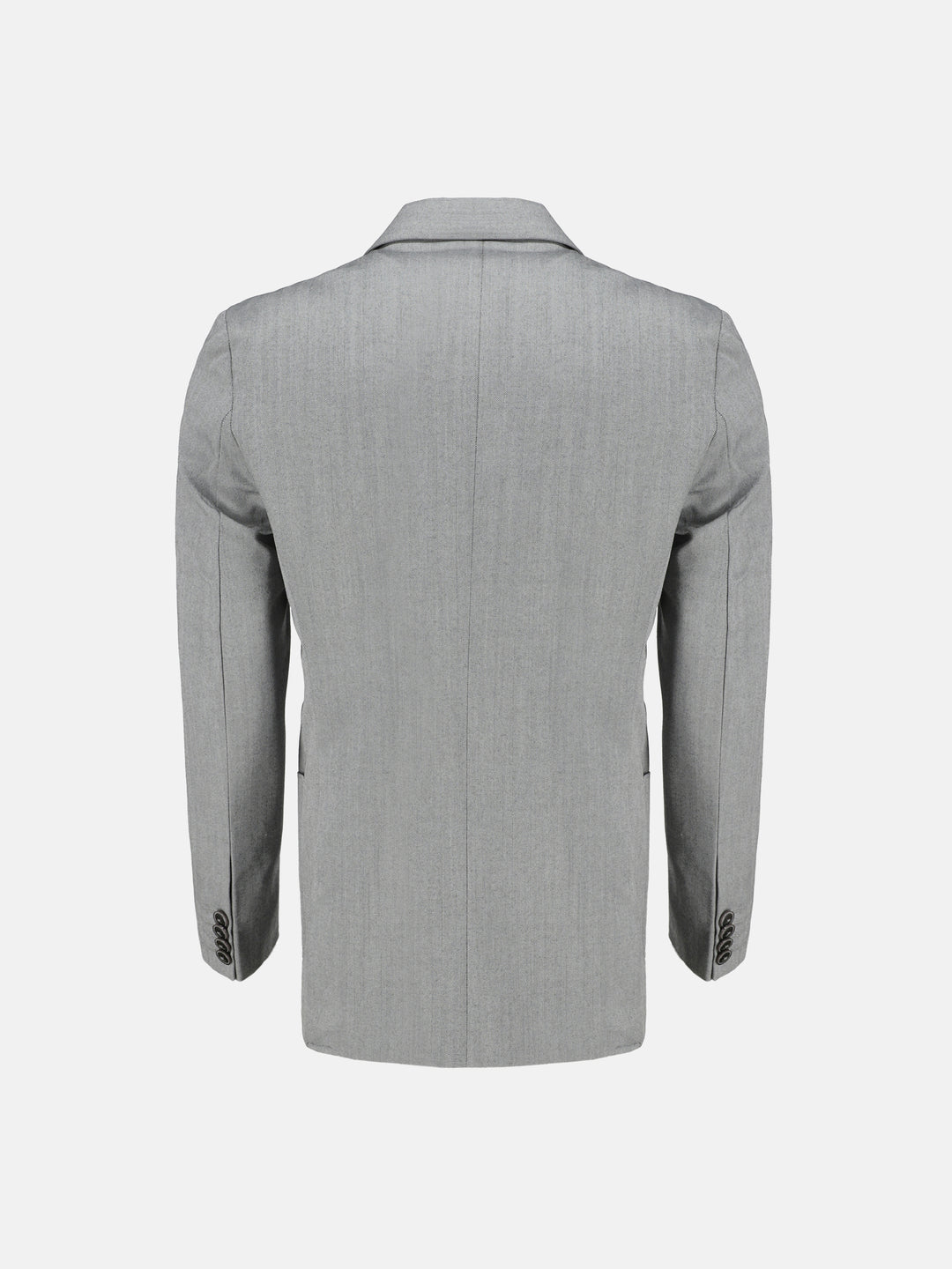 Grey Wool Herringbone Blazer Brumano Pakistan
