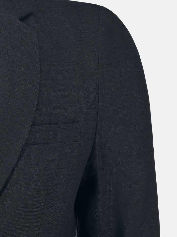 Grey Wool Structured Formal Blazer Brumano Pakistan