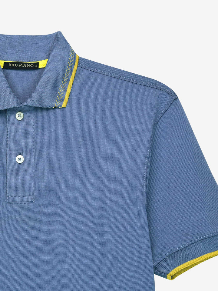 Greyish Blue Sporty Polo Brumano Pakistan