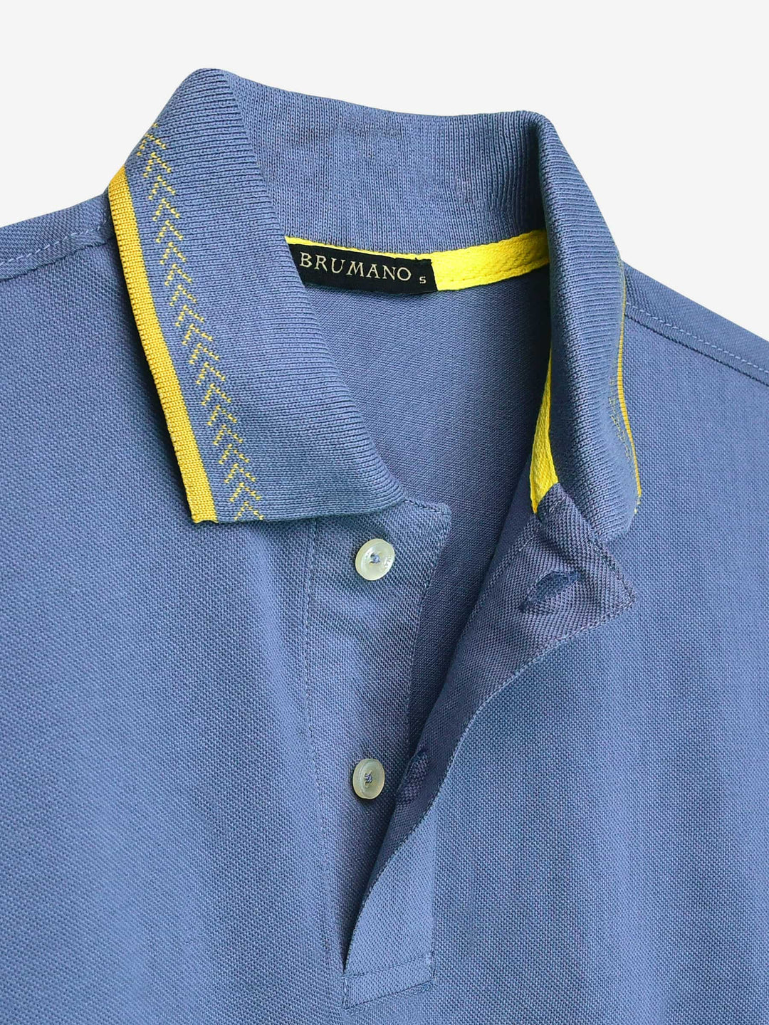Greyish Blue Sporty Polo Brumano Pakistan