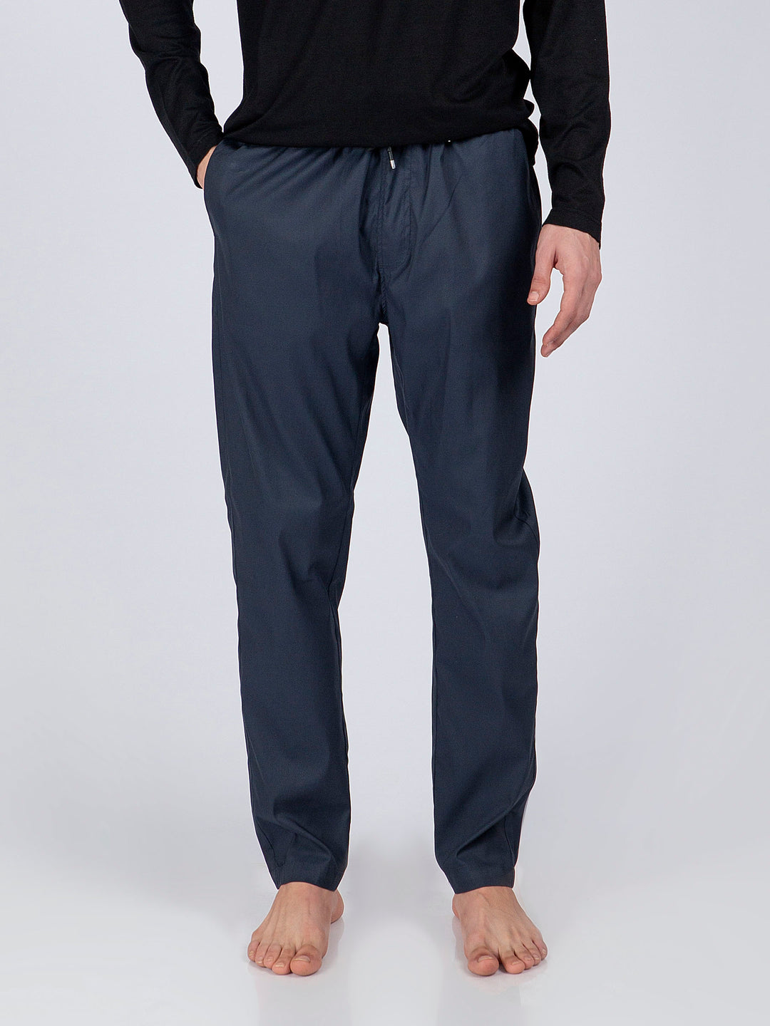 Greyish blue super soft cotton pajama brumano pakistan