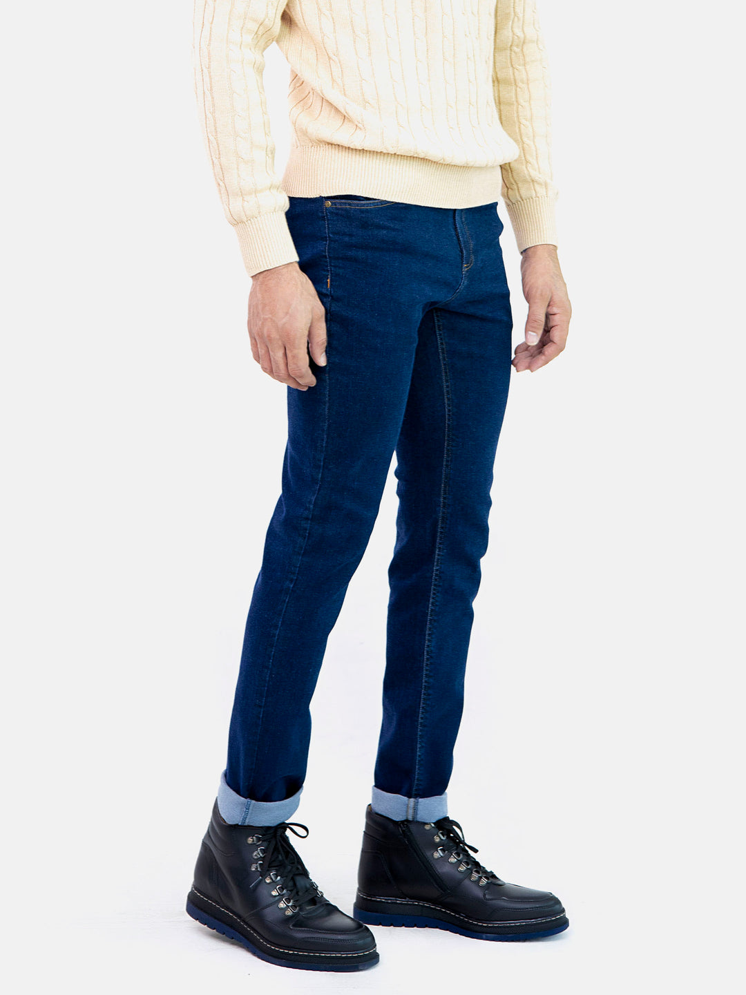 Indigo Straight Fit Jeans Brumano Pakistan