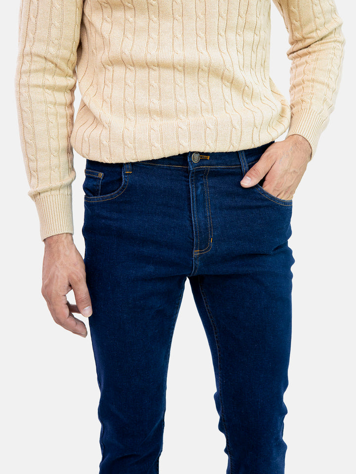Indigo Straight Fit Jeans Brumano Pakistan