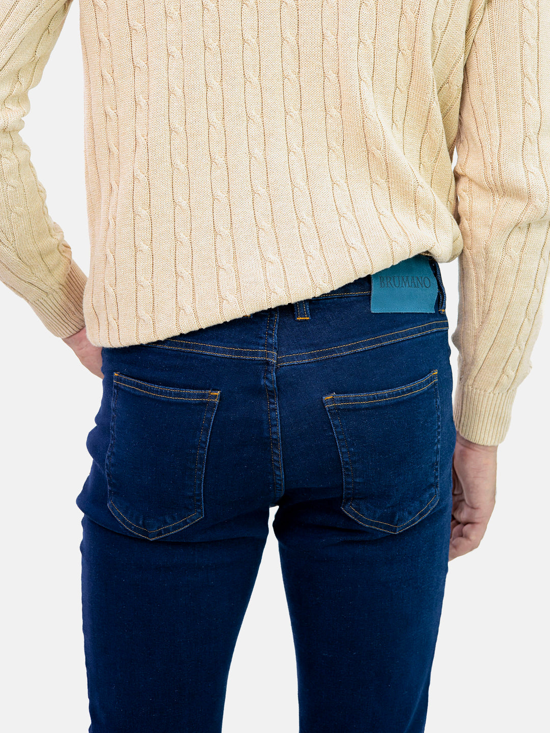 Indigo Straight Fit Jeans Brumano Pakistan
