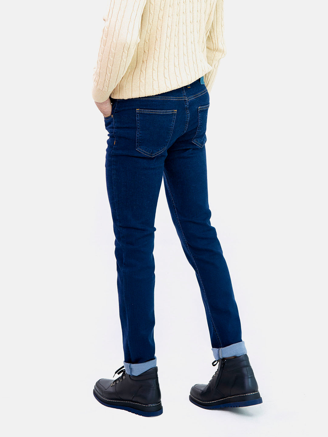 Indigo Straight Fit Jeans Brumano Pakistan
