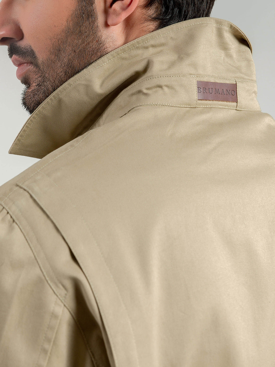 Khaki Technical Jacket Brumano Pakistan