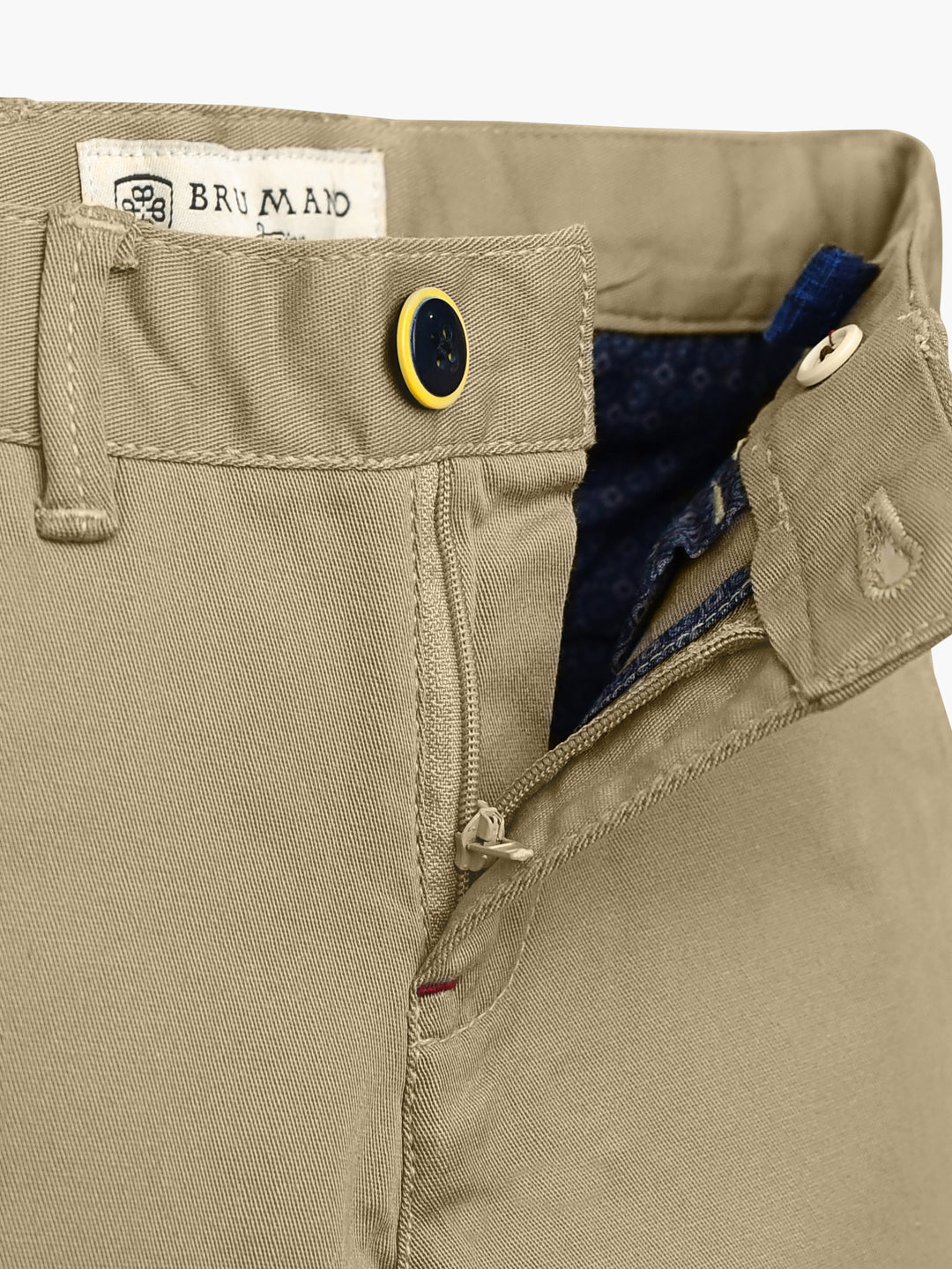 Khaki Twill Casual Trouser Brumano Pakistan