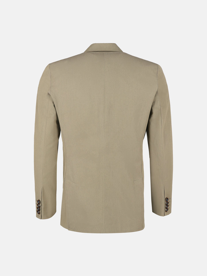 Khaki Twill Blazer Brumano Pakistan