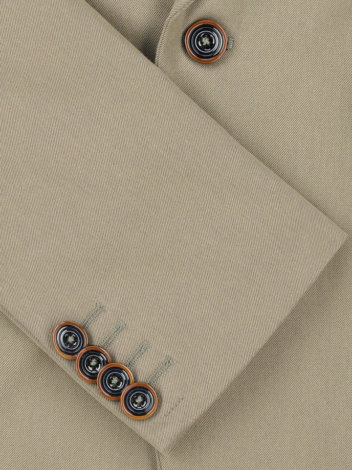 Khaki Twill Blazer Brumano Pakistan