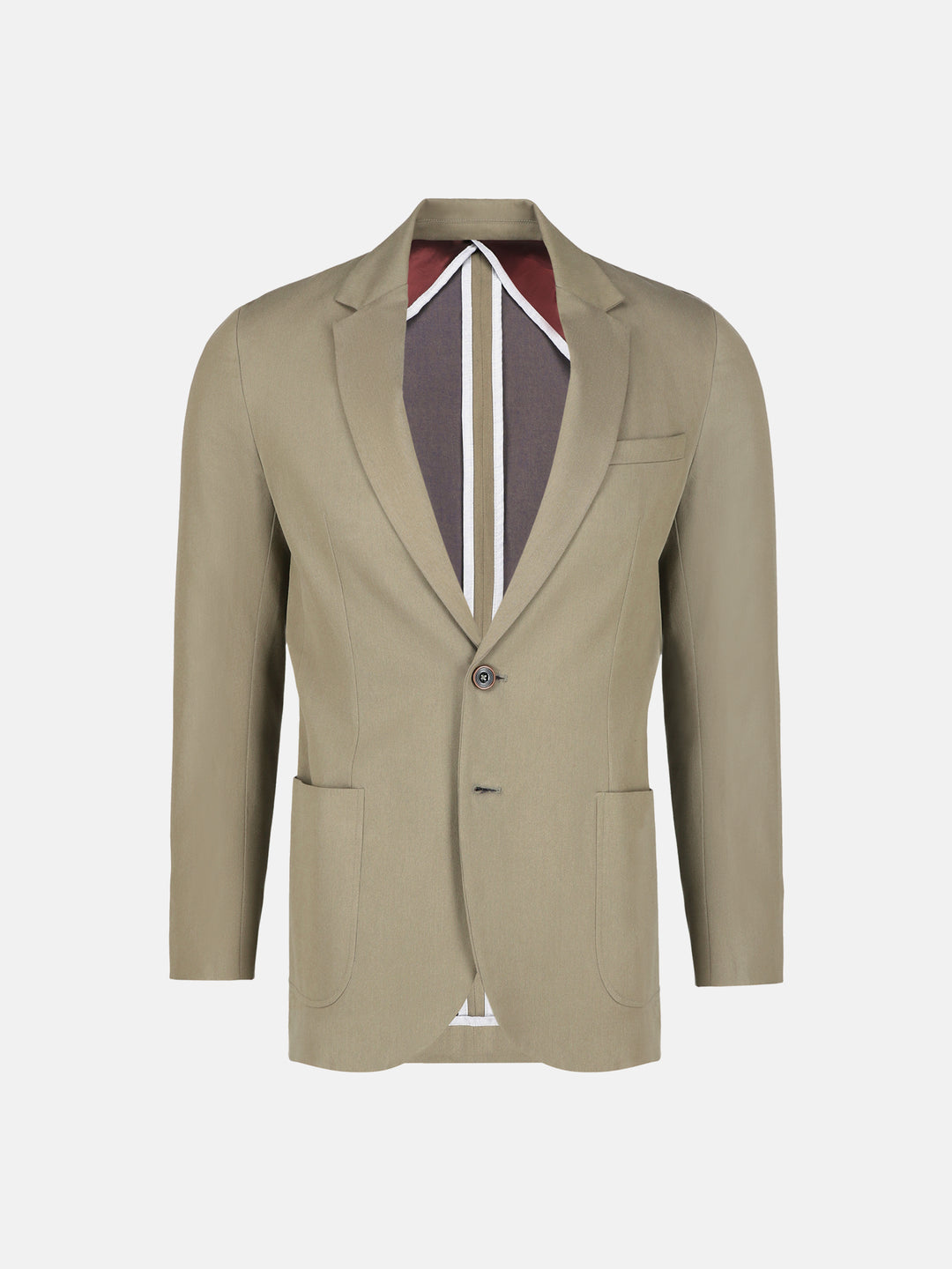Khaki Twill Blazer Brumano Pakistan