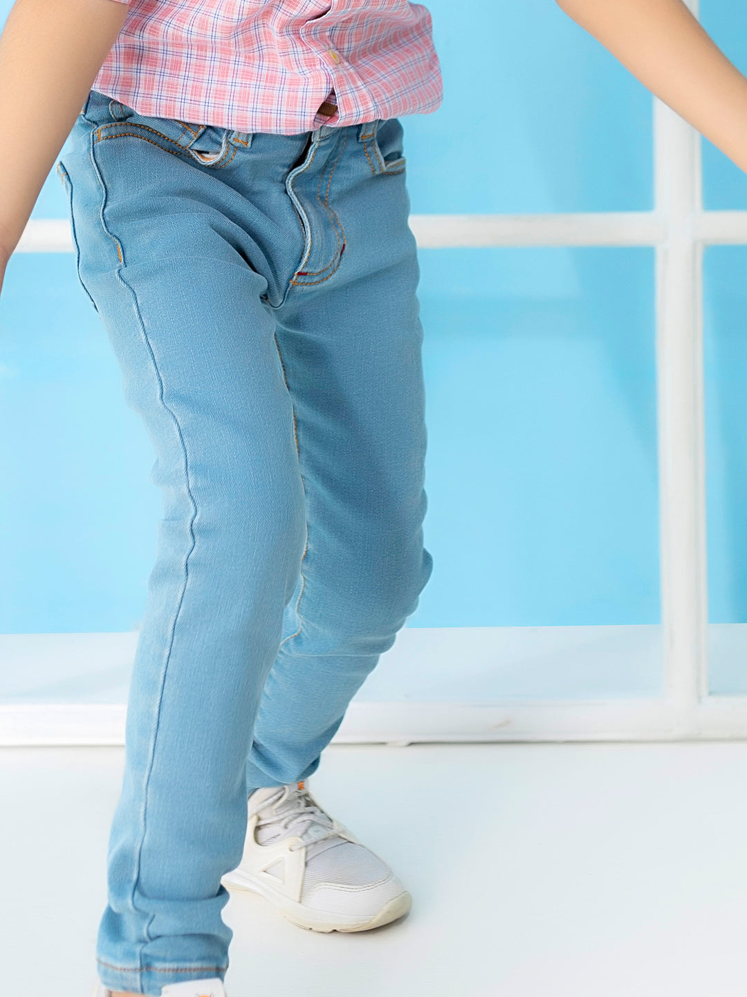 Light Blue Slimfit Casual Jeans Brumano Pakistan