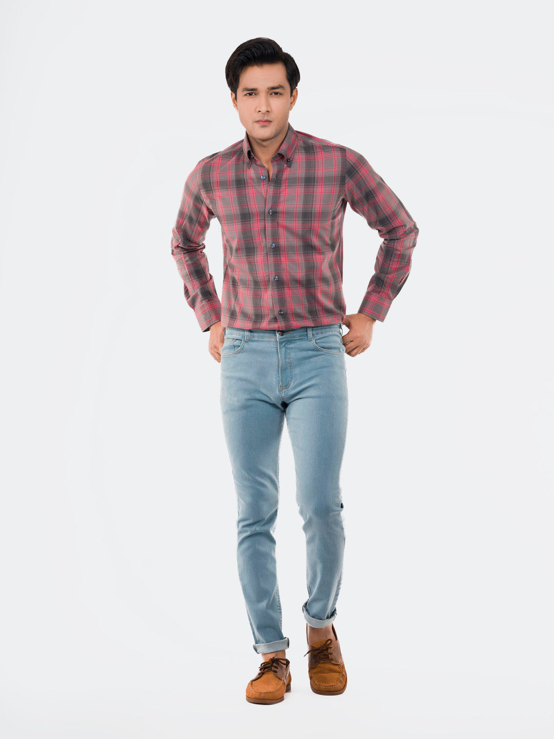 Light Blue Skinny Fit Jeans Brumano Pakistan