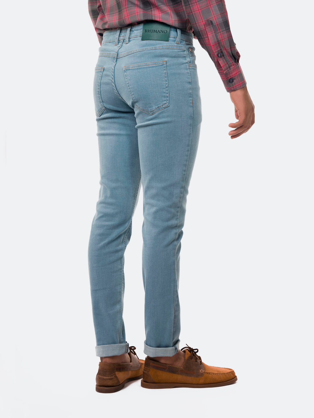 Light Blue Skinny Fit Jeans Brumano Pakistan