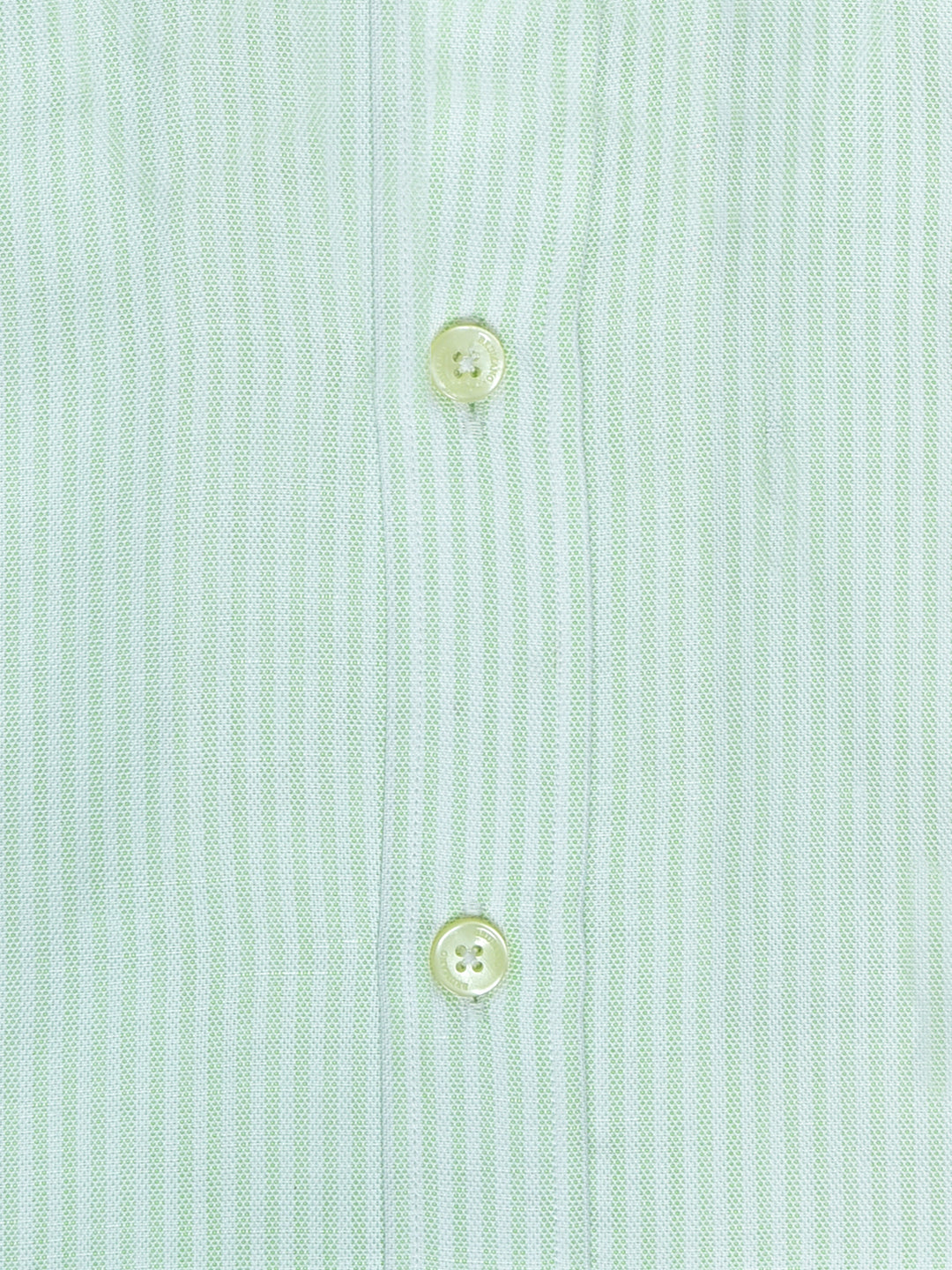 Lime Green & White Striped CottonLinen Shirt Brumano Pakistan