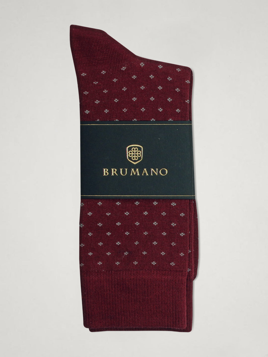 Maroon Cotton Socks Brumano Pakistan